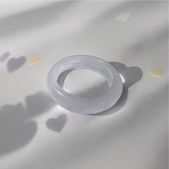 Quartz with Golden Healer Flecks Ring Size 8 (#2) - Picture 1 of 9